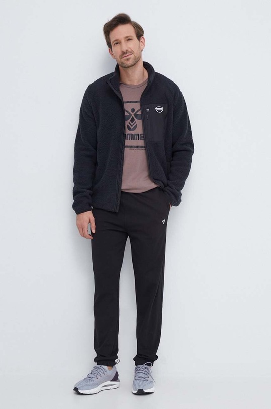 Hummel bluza polarowa 221432 czarny AW23