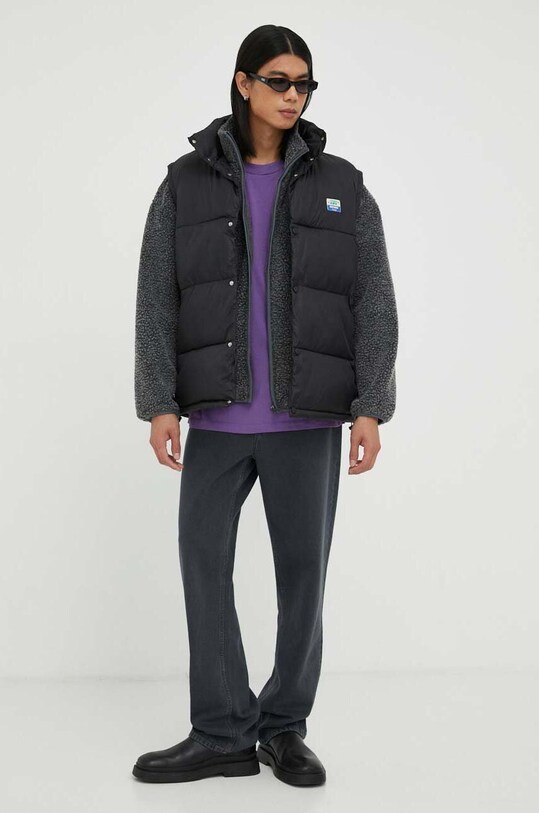 American Vintage geaca MHOK16BH23 gri AW23