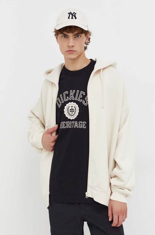 American Vintage hanorac de bumbac bej MXY03CH23