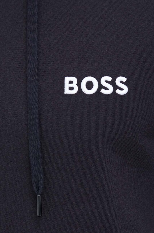 Bavlnená mikina BOSS 50502937 čierna