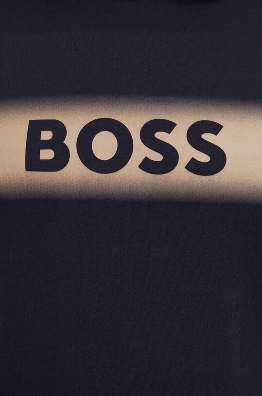 BOSS bluza bawełniana lounge 50503076 czarny