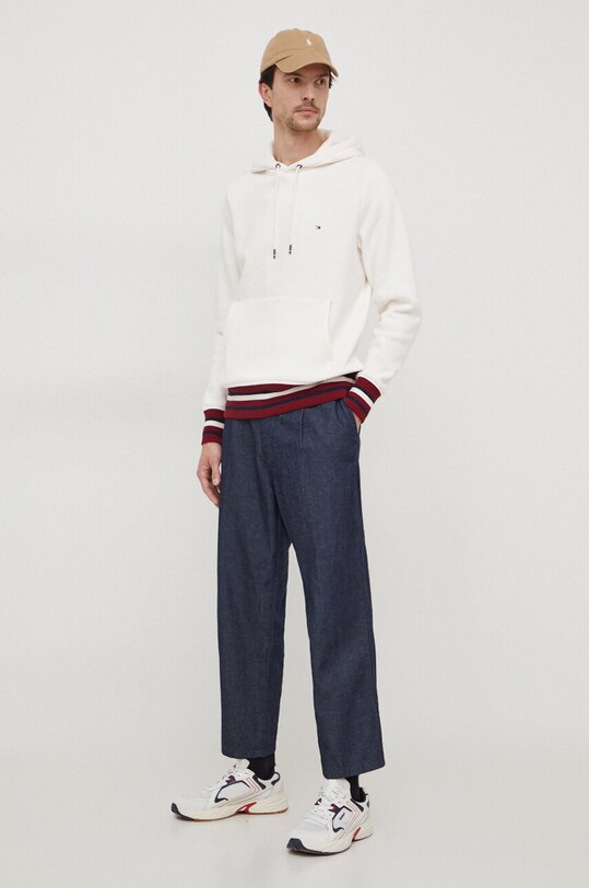 Μπλούζα Tommy Hilfiger MW0MW32680 μπεζ AW23