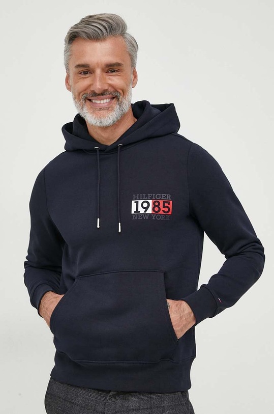 Mikina Tommy Hilfiger námořnická modř MW0MW32681