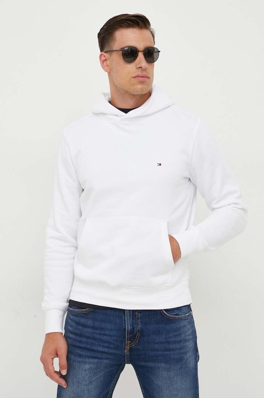 Tommy Hilfiger bluza z kapturem biały MW0MW34266