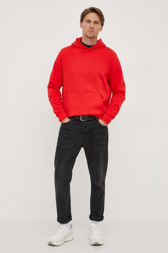 Tommy Hilfiger felső MW0MW34266 piros SS24