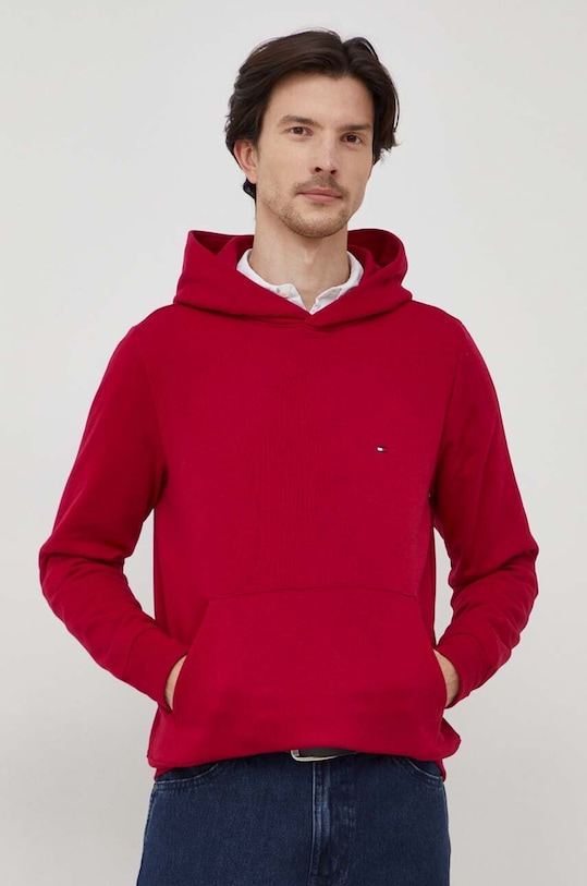 Tommy Hilfiger bluza bordowy MW0MW34266