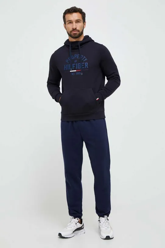 Tommy Hilfiger felpa MW0MW32627 blu navy AW23