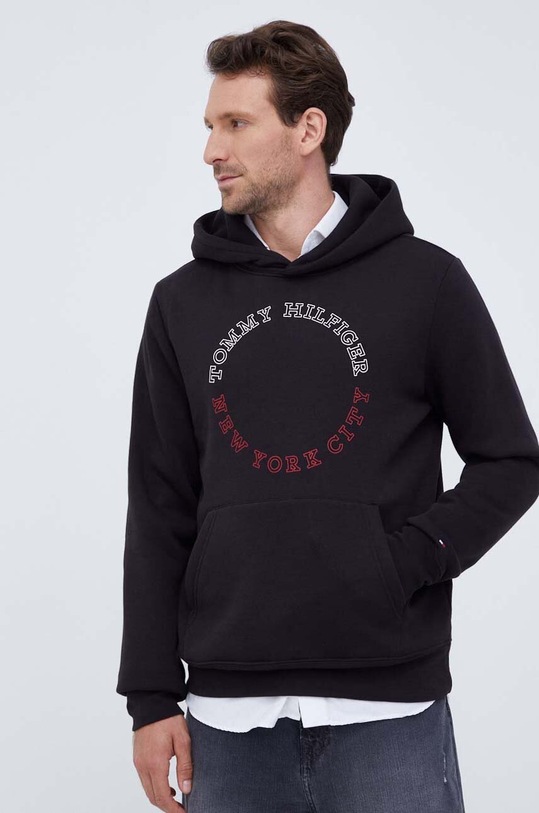 Суичър Tommy Hilfiger MW0MW32655 черен AW23