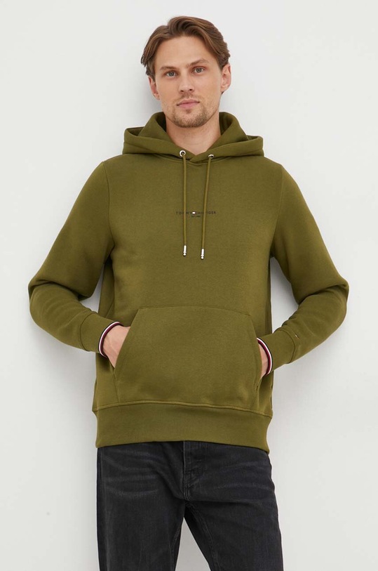 Ρούχα Μπλούζα Tommy Hilfiger MW0MW32673 πράσινο