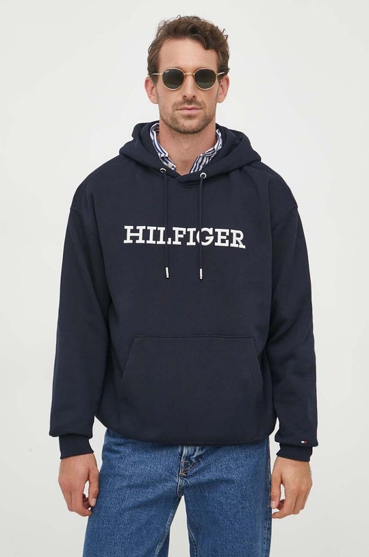 Tommy Hilfiger bluza pozostałe granatowy MW0MW33062