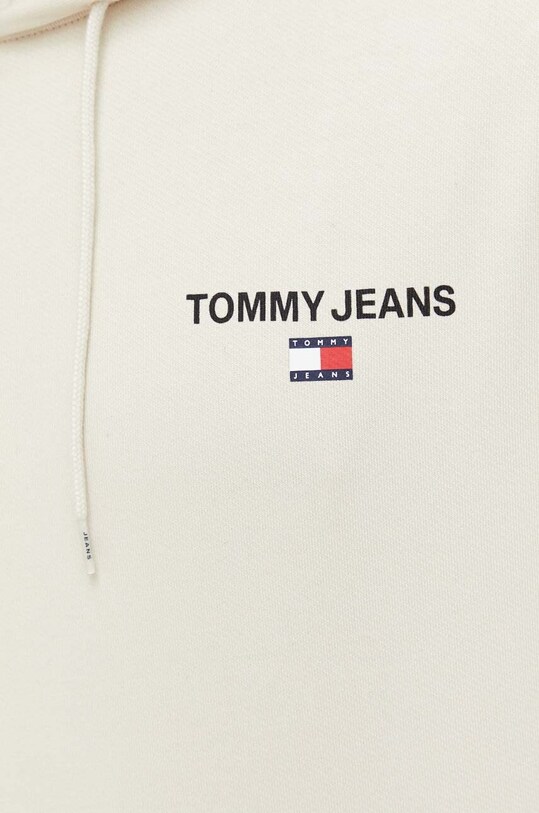 Bavlnená mikina Tommy Jeans DM0DM17781 béžová