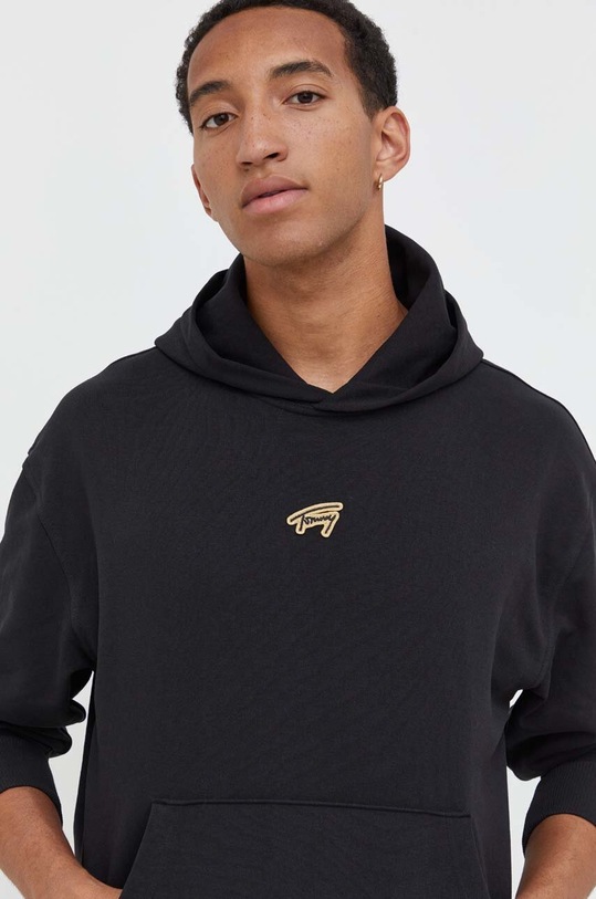 Μπλούζα Tommy Jeans μαύρο DM0DM17785
