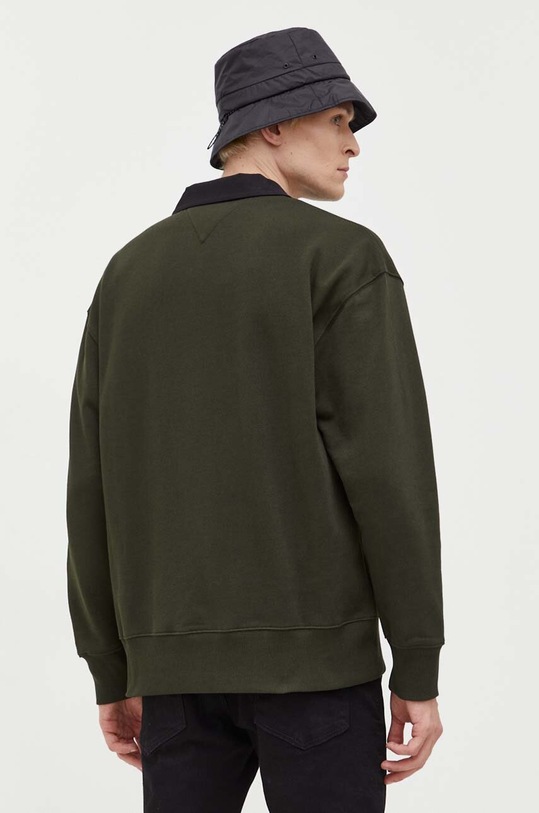 Oblečení Bavlněná mikina Tommy Jeans DM0DM17801 hnědá