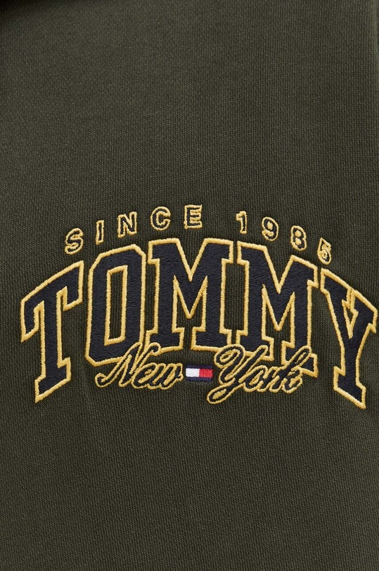 Bavlněná mikina Tommy Jeans DM0DM17801 hnědá