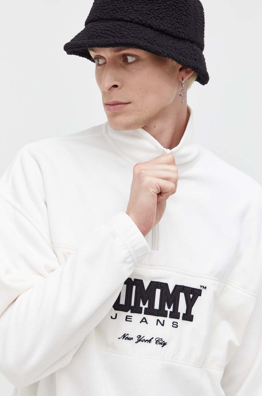 Μπλούζα Tommy Jeans μπεζ DM0DM17803