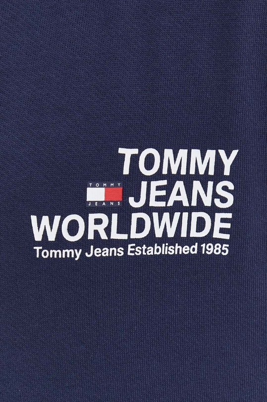 Bavlnená mikina Tommy Jeans DM0DM17782 tmavomodrá