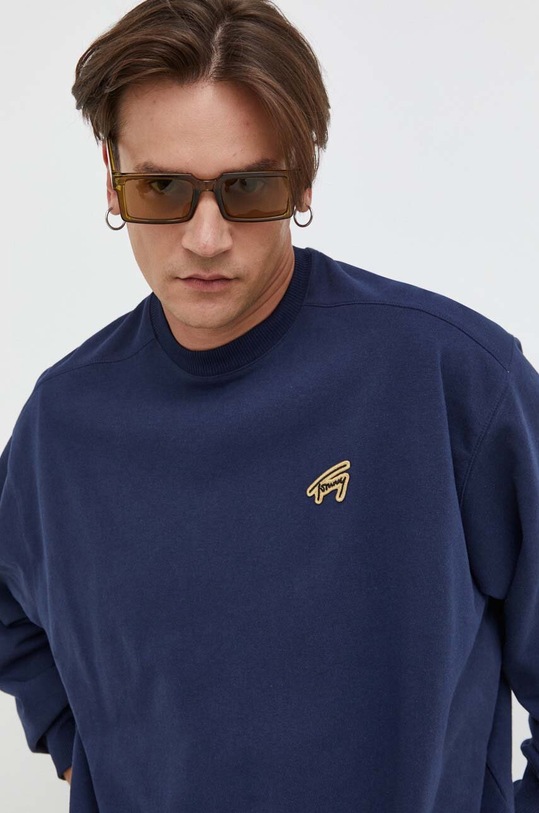 Μπλούζα Tommy Jeans σκούρο μπλε DM0DM17784