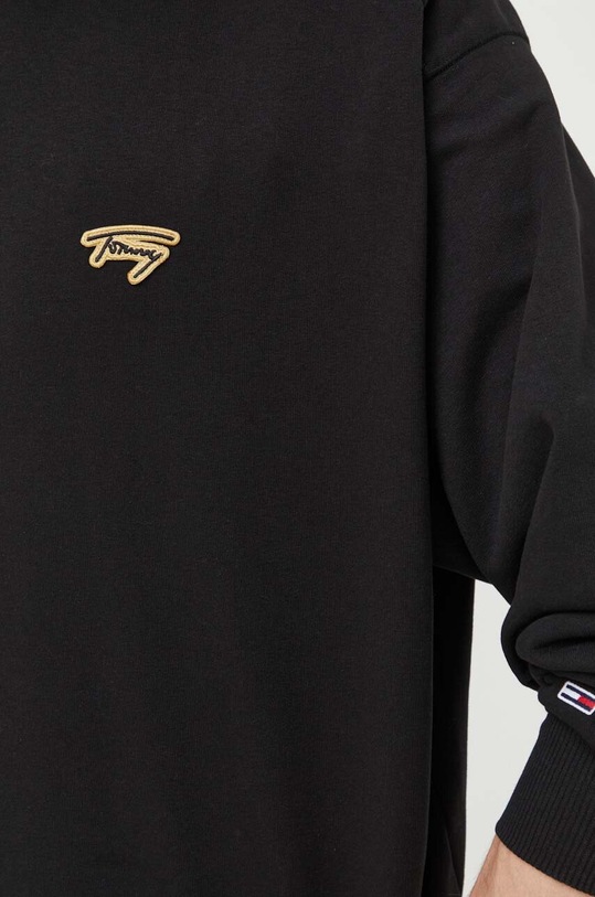 Μπλούζα Tommy Jeans DM0DM17784 μαύρο