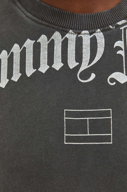 Mikina Tommy Jeans DM0DM17792 šedá