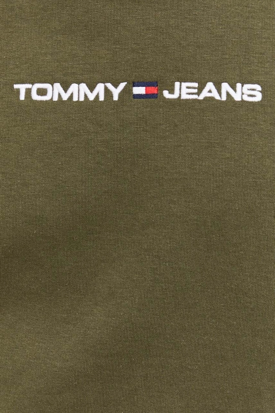 Μπλούζα Tommy Jeans DM0DM18130 πράσινο