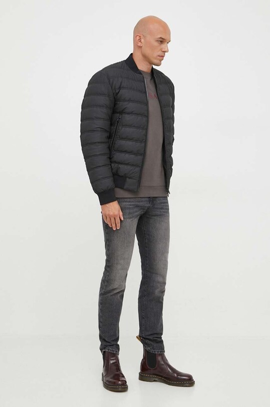 Trussardi hanorac de bumbac 52F00333.1T006303 gri AW23