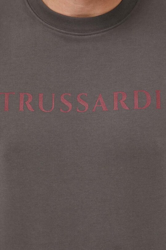 Trussardi hanorac de bumbac 52F00333.1T006303 gri