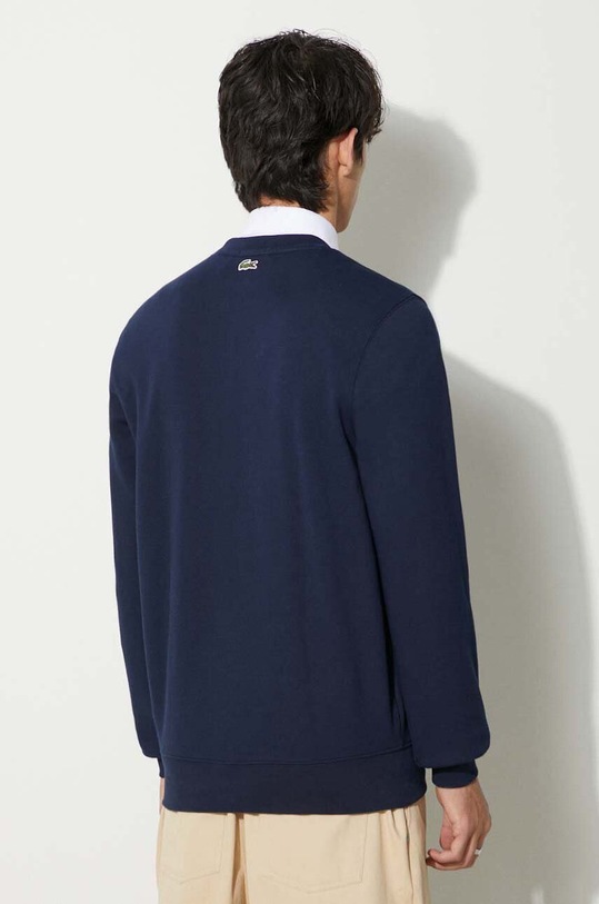 Ρούχα Βαμβακερή μπλούζα Lacoste SH1156 σκούρο μπλε