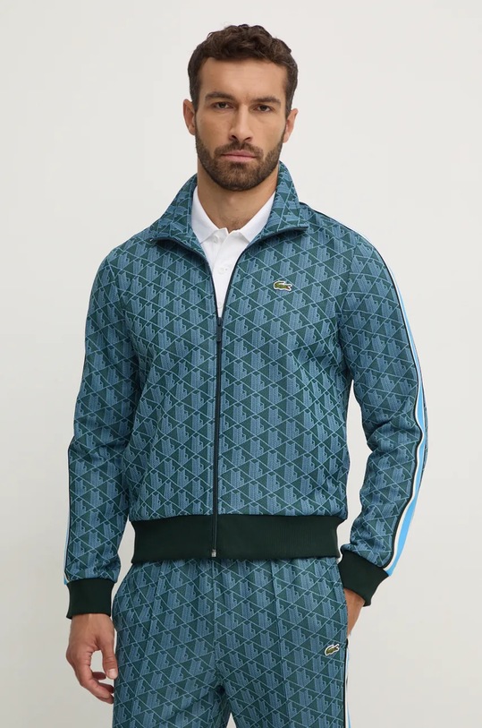 Μπλούζα Lacoste χωρίς κουκούλα πράσινο SH1368