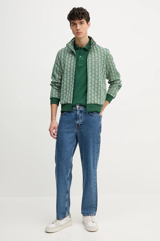 Кофта Lacoste SH1368 зелений SS25