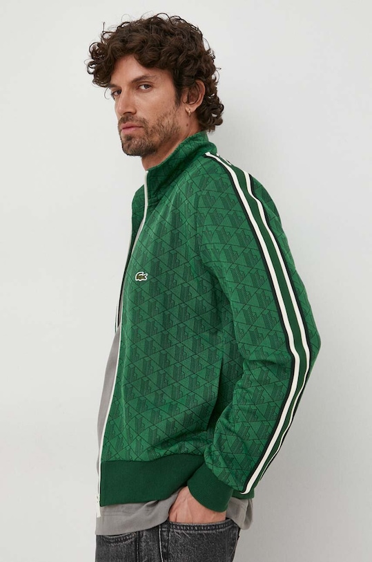 Odzież Lacoste bluza SH1368 zielony