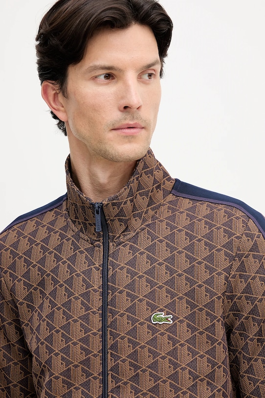 Lacoste bluza SH1368 brązowy