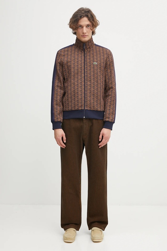 Lacoste bluza SH1368 maro