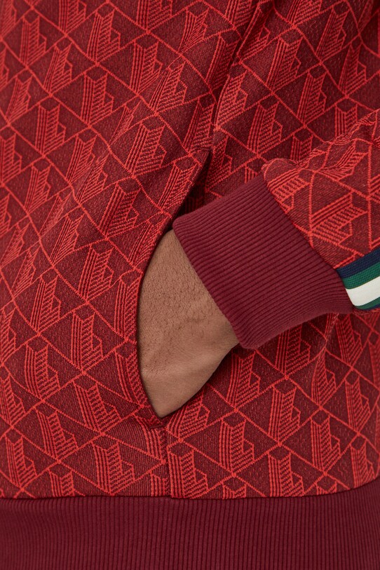 Lacoste bluza SH1368 burgundia