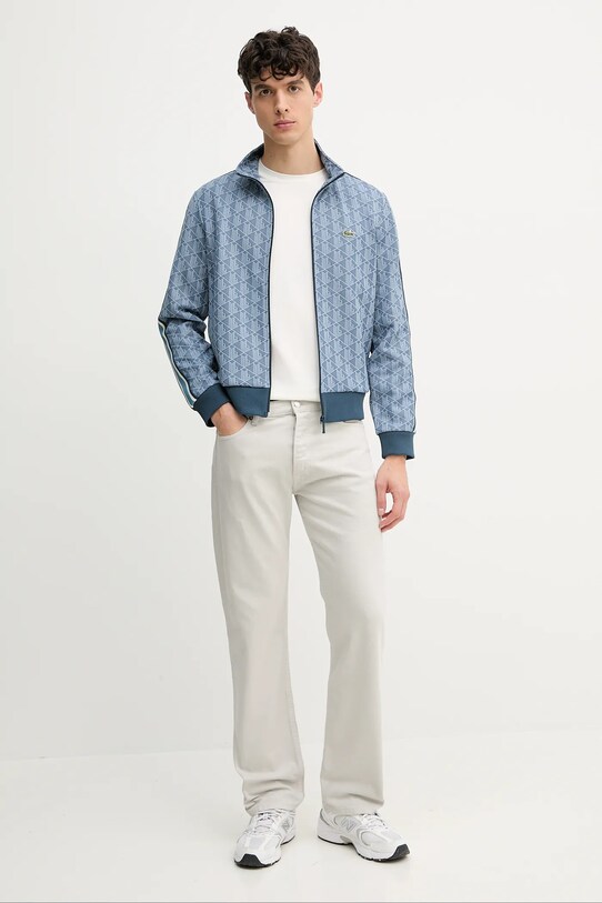 Суичър Lacoste SH1368 син SS25