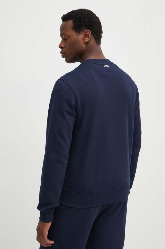 Oblečení Bavlněná mikina Lacoste SH1420 námořnická modř