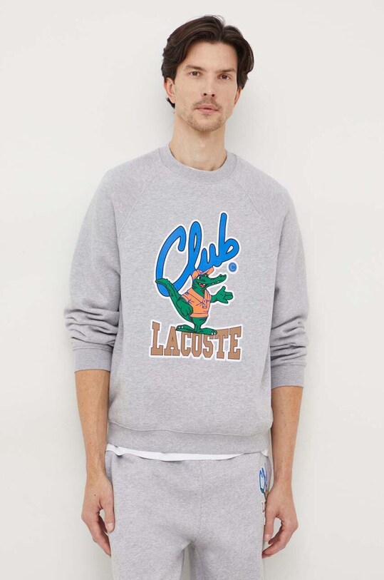 Lacoste bluza pozostałe szary SH1536