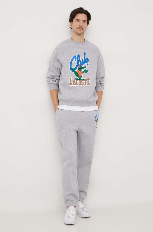 Lacoste bluza SH1536 szary AW23