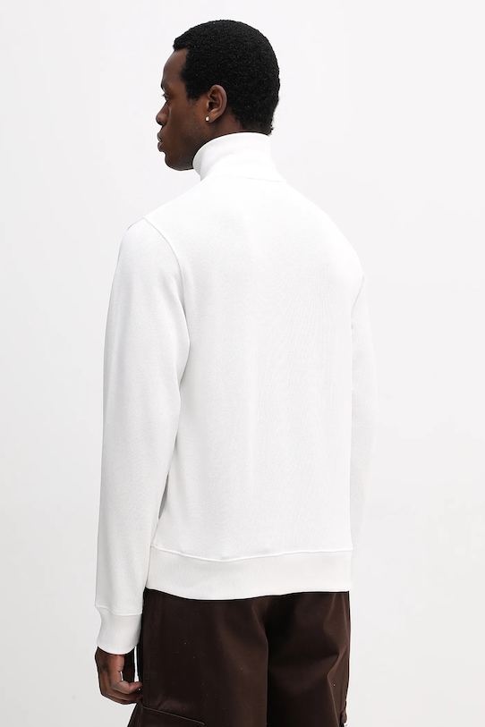 Odzież Lacoste sweter bawełniany SH1927 biały