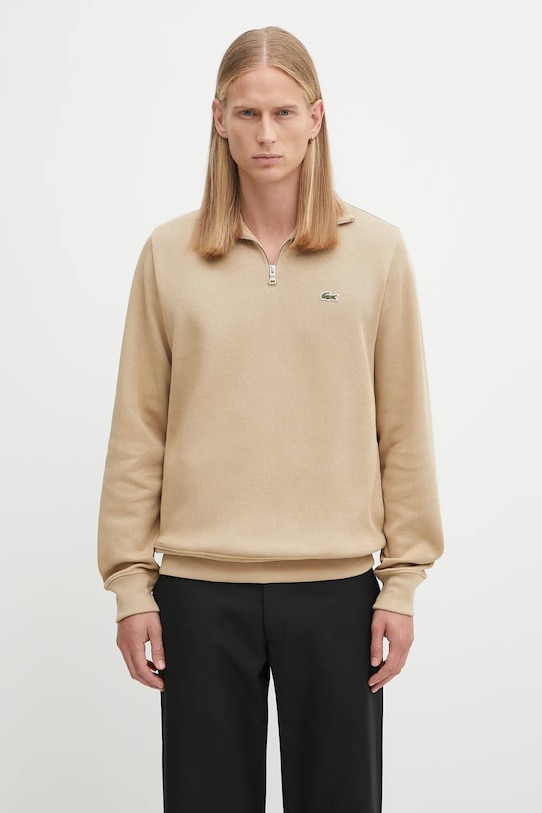 Lacoste cotton jumper cotton beige SH1927