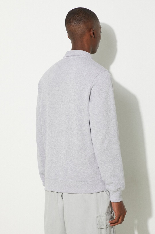 Бавовняний светр Lacoste SH1927 сірий AW25