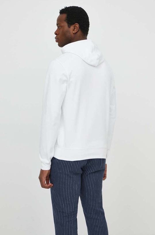 Îmbrăcăminte Lacoste hanorac de bumbac SH5643 alb