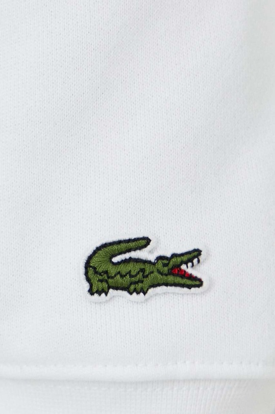 Lacoste hanorac de bumbac SH5643 alb