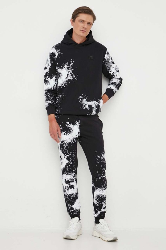 PLEIN SPORT bluza FACC.MJB3056.SJO001N negru AW23