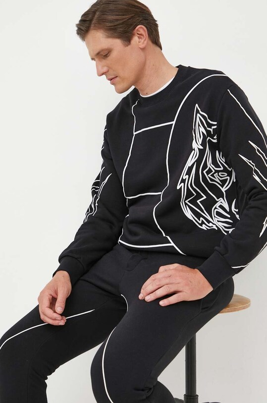 Кофта PLEIN SPORT чорний FACC.MJO1064.STE003N