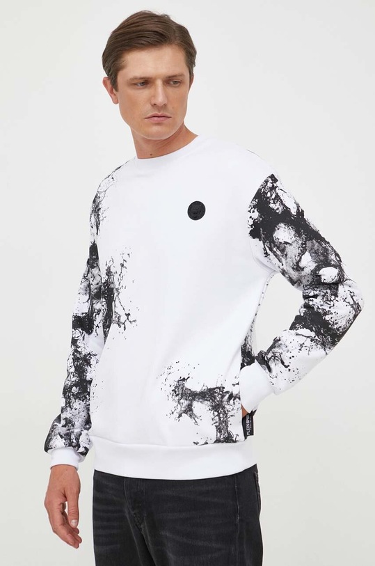 Mikina PLEIN SPORT biela FACC.MJO1066.STE003N