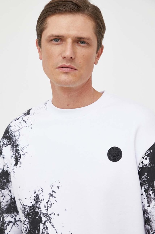 Mikina PLEIN SPORT FACC.MJO1066.STE003N biela