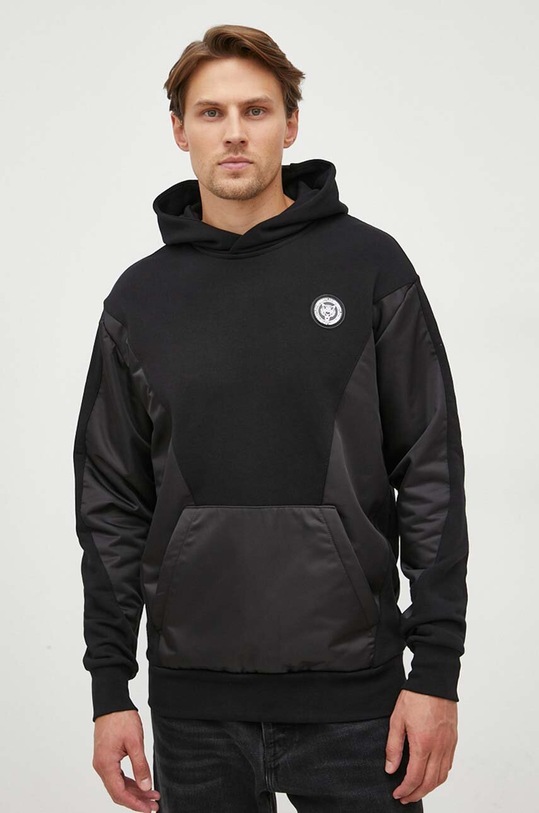 PLEIN SPORT bluza imprimeu negru AACC.MJB3108.SJO001N
