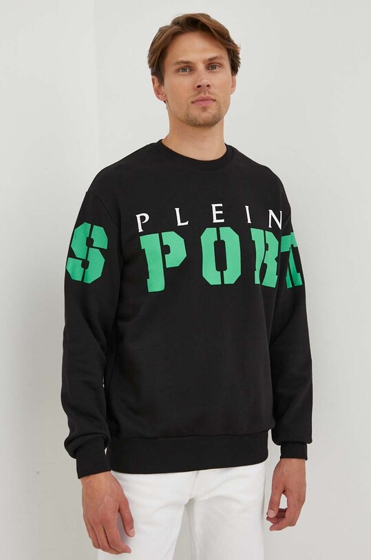 PLEIN SPORT bluza pozostałe czarny AACC.MJO1089.STE003N