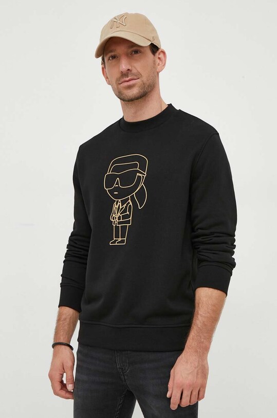 Karl Lagerfeld bluza pozostałe czarny 534910.705029