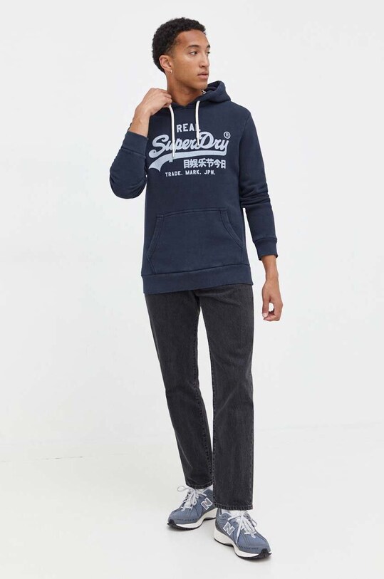 Superdry bluza M2012093A.98T granatowy AW23